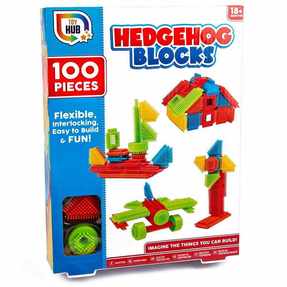 Hedgehog Blocks Set de Construcción 100 Piezas
