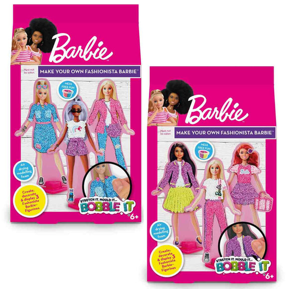Barbie Bobble It Crea tus Propia Barbie Fashionista Surtido