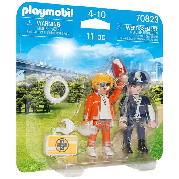 Playmobil 70823 Duo Pack Doctor y Policía