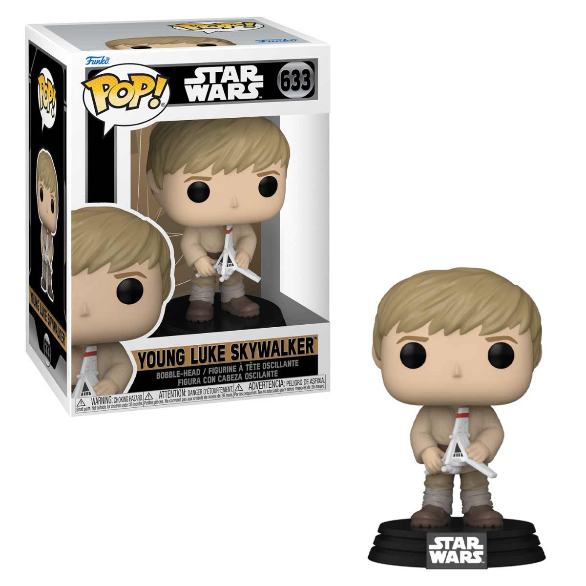 Luke Skywalker Young – Pop! Schlüsselanhänger  Funko POP! SCHLÜSSELANHÄNGER  DER JUNGE LUKE SKYWALKER – le Comptoir du Geek