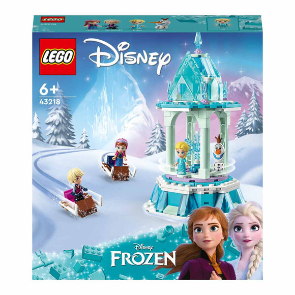 LEGO Disney Frozen Tiovivo Mágico de Anna y Elsa - 43218