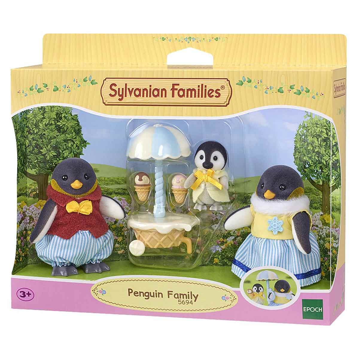 Sylvanian Families Familia De Pingüinos – Poly Juguetes