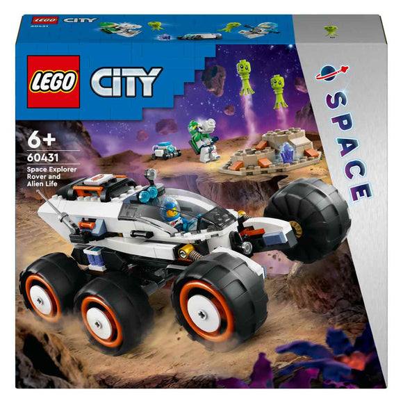 LEGO City Róver Explorador Espacial y Vida Extraterrestre - 60431