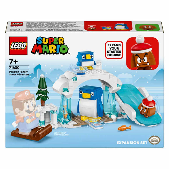 LEGO Super Mario Set de Expansión: Aventura en la nieve de la Familia Pingüi - 71430