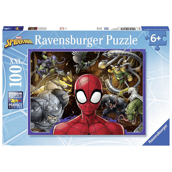 Ravensburger - Puzzle de 100 piezas Marvel Spider-Man XXL
