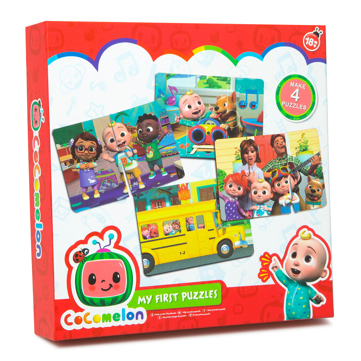 Toyland® Cocomelon - Juego de sellos infantiles de 6 piezas, 5 sellos y  almohadilla de sellos de arco iris, juguetes creativos