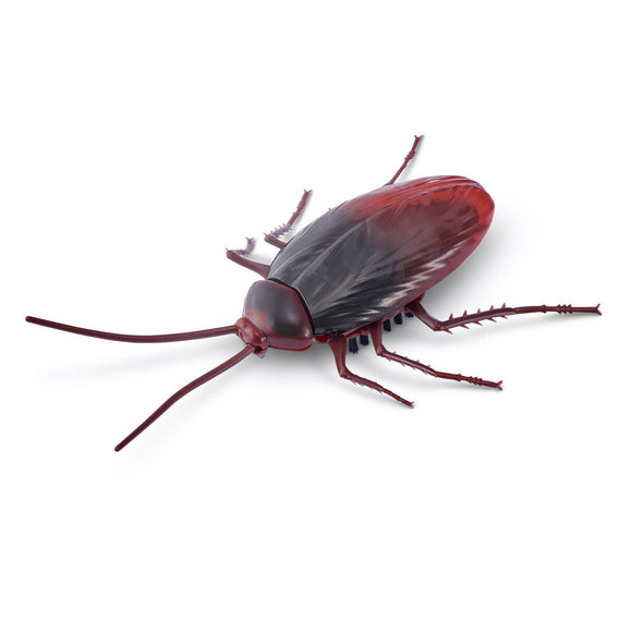 Robo Alive Cucaracha Marrón Luminiscente