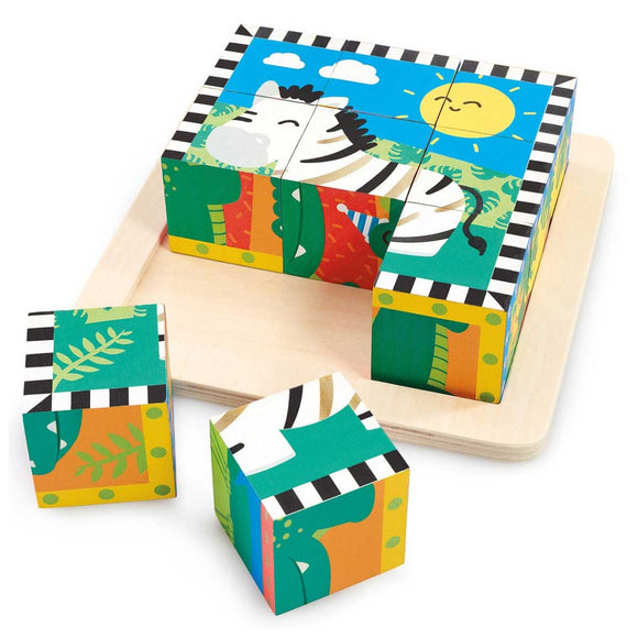 Early Learning Centre Puzzle Cubos de Madera