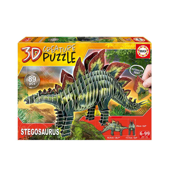 Educa Stegosaurus 3D Creature Puzle