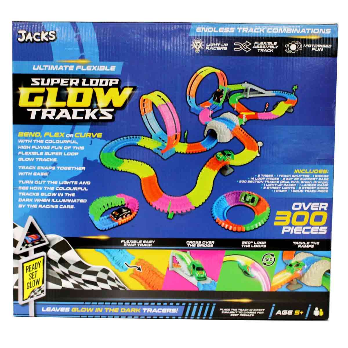 Jack's flexible glow sales tracks