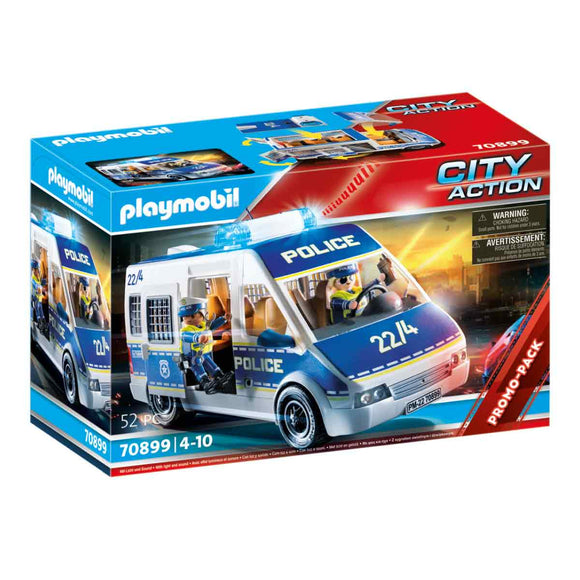 Playmobil 70899 Coche de Policía con Luz y Sonido