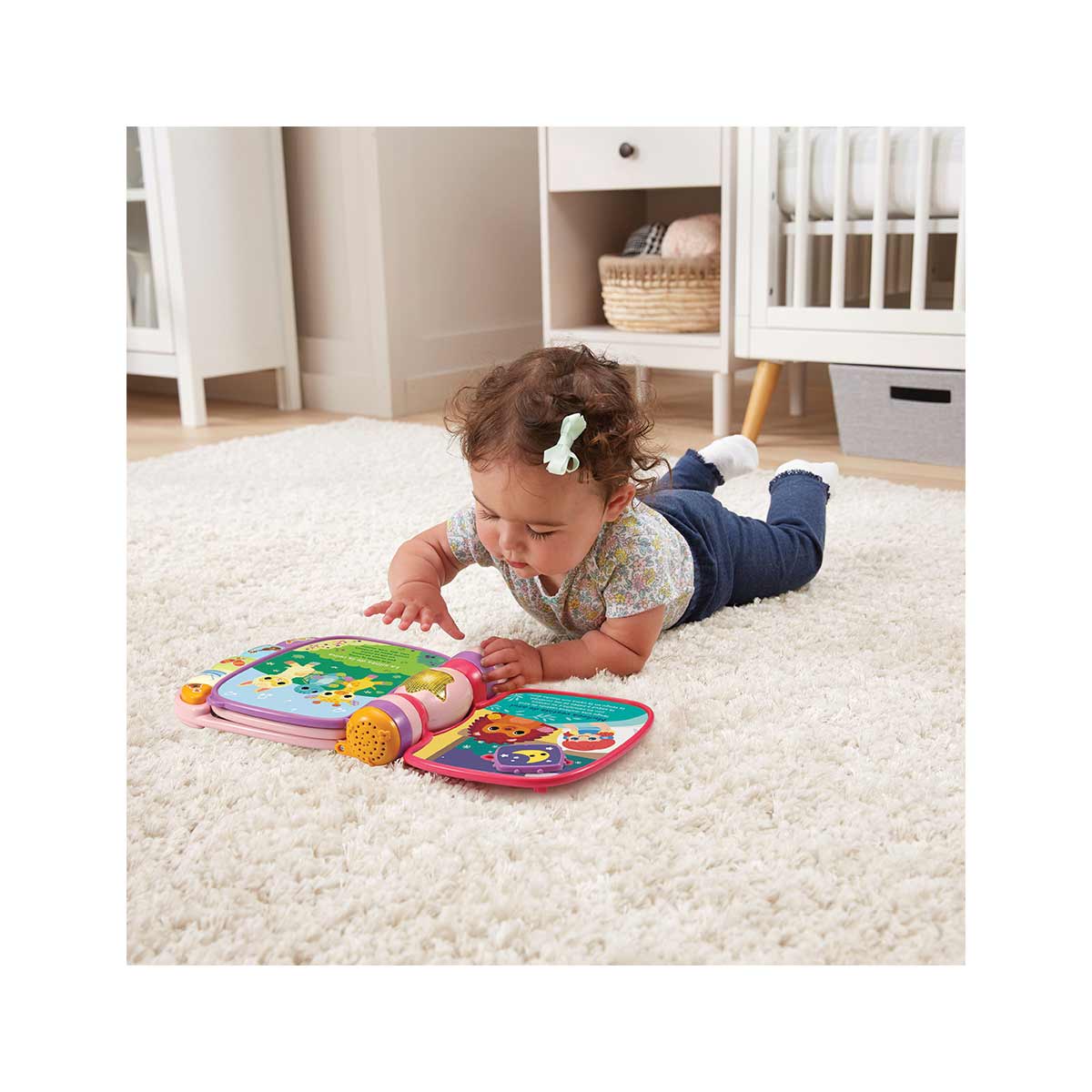 Libro Interactivo VTech para Bebé Primeras canciones rosa - Juego