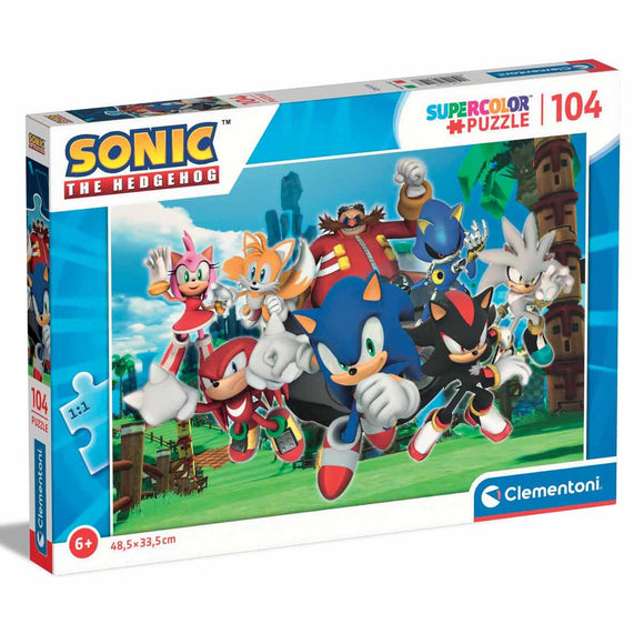 Clementoni Sonic the Hedgehog Puzzle 104 Piezas