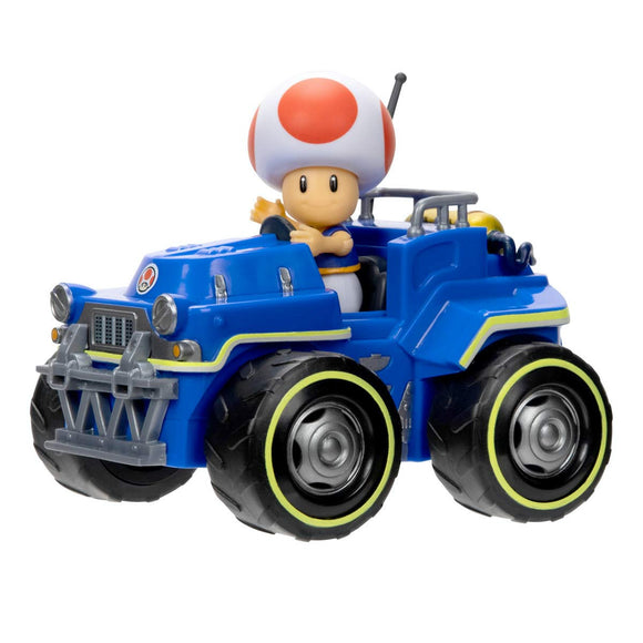 Super Mario Bros. La Película - Figura Toad Kart