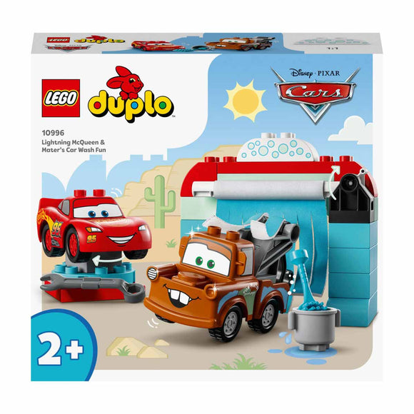 LEGO Disney: Diversión en el Autolavado con Rayo McQueen y Mate - 10996