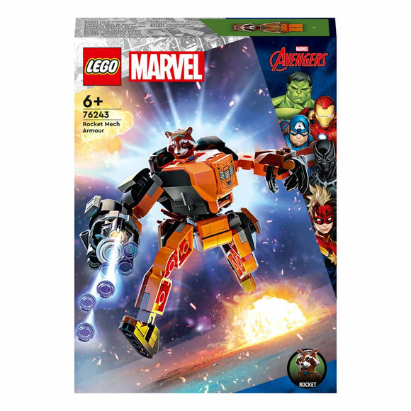 LEGO Marvel: Armadura Robótica de Rocket - 76243