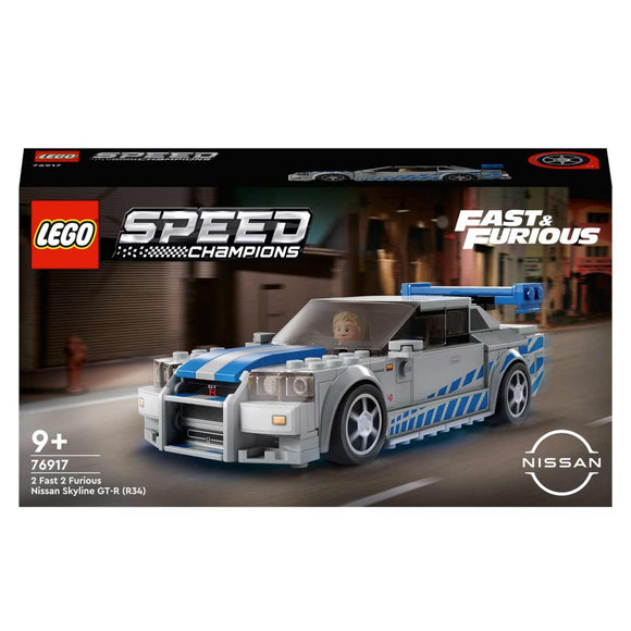 LEGO Speed Champions: Nissan Skyline GT-R (R34) de 2 Fast 2 Furious - 76917