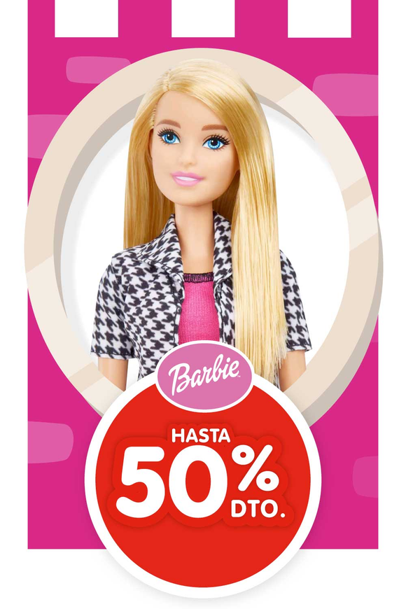 Barbie hasta el 50% de Dto.