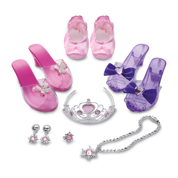 Set de Princesas con Joyas y Zapatos