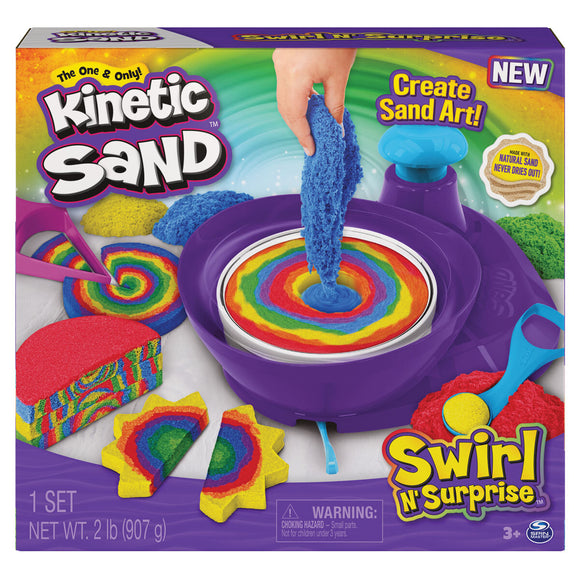 Kinetic Sand - Remolino y Sorpresa