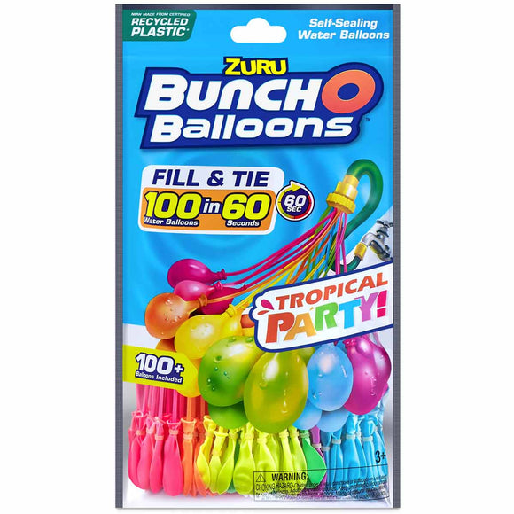 Bunch O Balloons Tropical Party - 100 Globos de agua