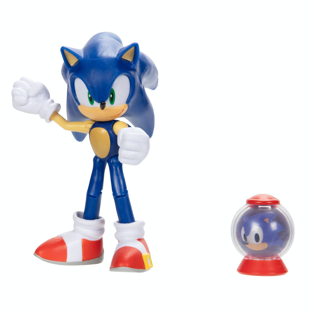 Sonic The Hedgehog - Sonic Articulado 10Cm – Poly Juguetes