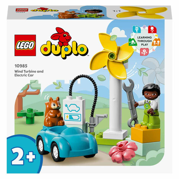 LEGO Duplo Aerogenerador y Coche Eléctrico - 10985