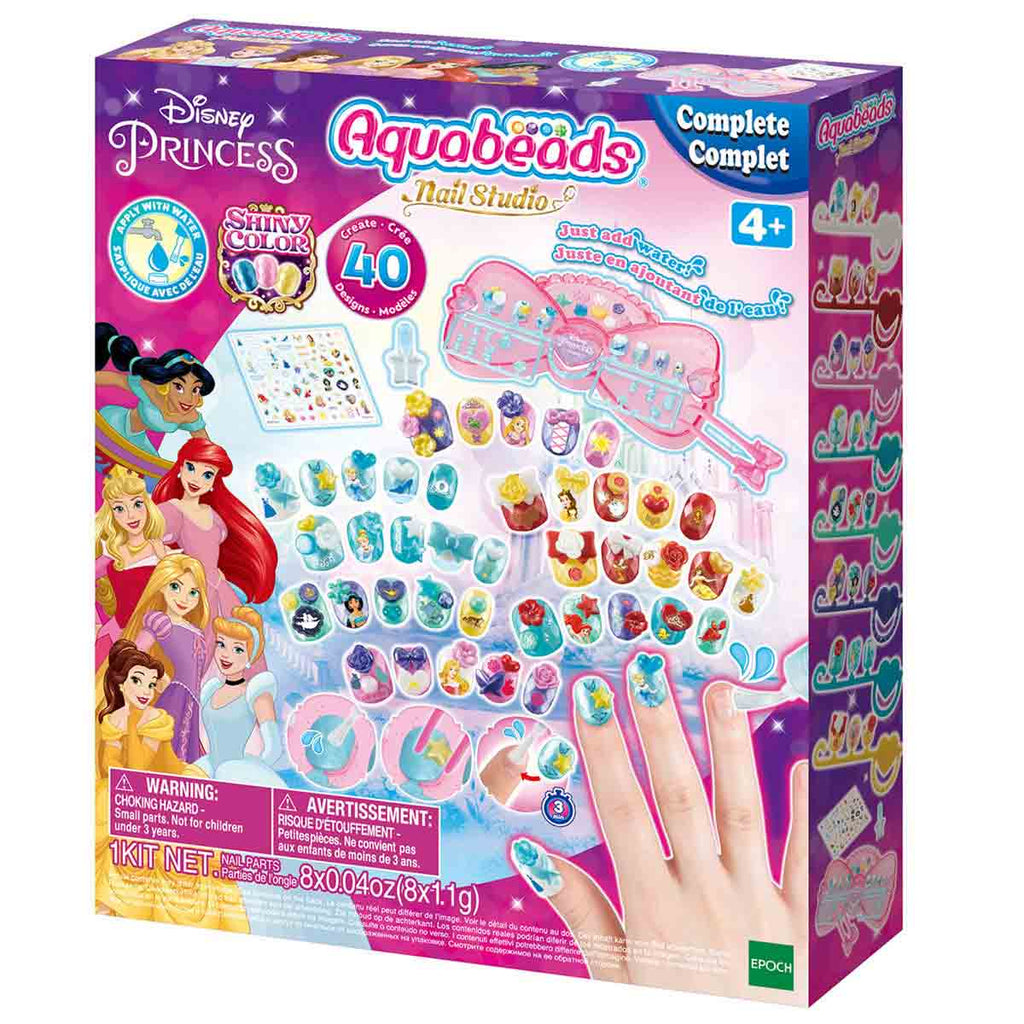 Aquabeads Estudio De Uñas - Princesas Disney – Poly Juguetes