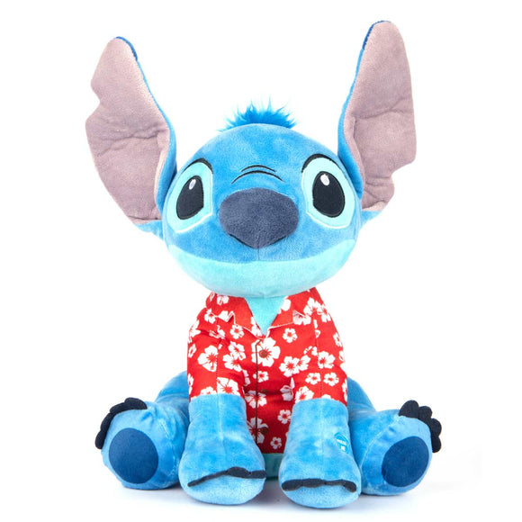 Disney Lilo & Stitch - Peluche Stitch con Camisa Hawaiana 30cm