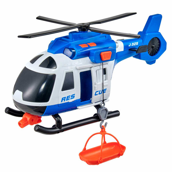 Teamsterz Mighty Machines Helicóptero de Rescate Luces y Sonidos