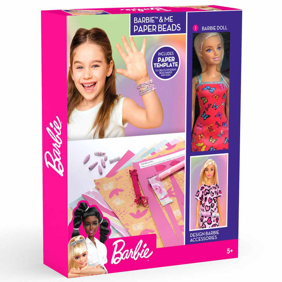 Barbie & Me Paper Beads Set Creación de Joyas