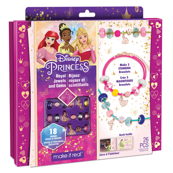Disney Princess Set de Manualidades 2 1n 1 Joyas y Gemas Reales