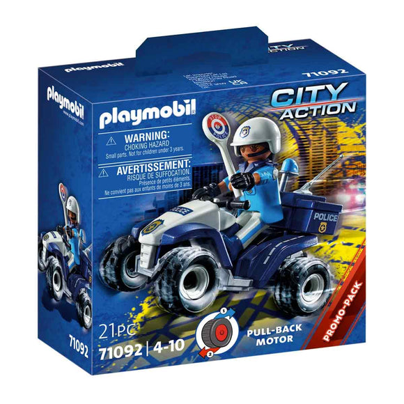 Playmobil 71092 Policía - Speed Quad