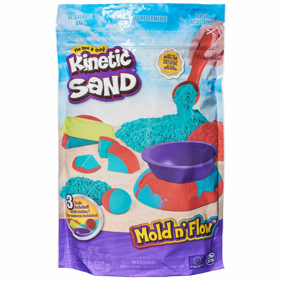 Kinetic Sand Moldea y Fluye