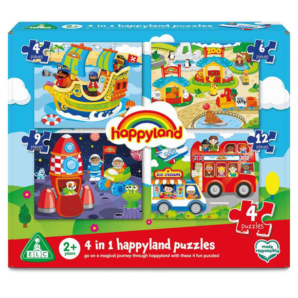Early Learning Centre Happyland Puzzles 4 en 1