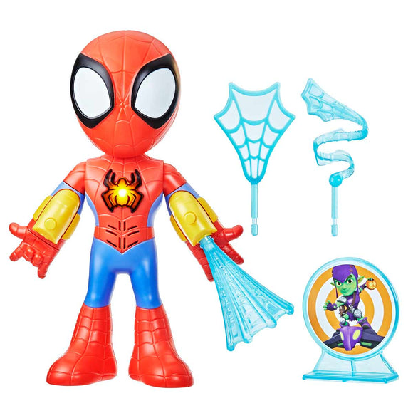 Marvel Spidey y su Superequipo - Figura de Acción Spidey Electronic Suit Up