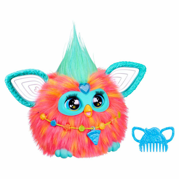 Furby Coral Mascota Electrónica (Habla y Recibe Órdenes en Inglés)