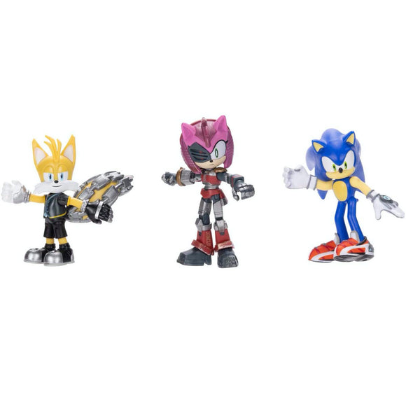 Sonic Prime - New Yoke City Set Figuras 6cm