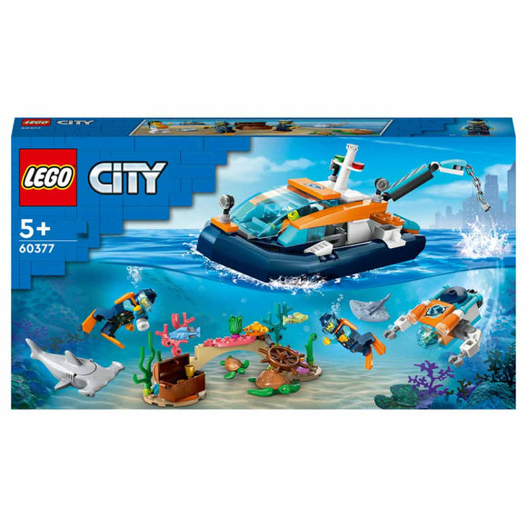 LEGO City Barco de Exploración Submarina - 60377