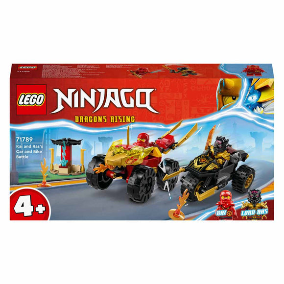 LEGO Ninjago Batalla en Coche y Moto de Kai y Ras - 71789