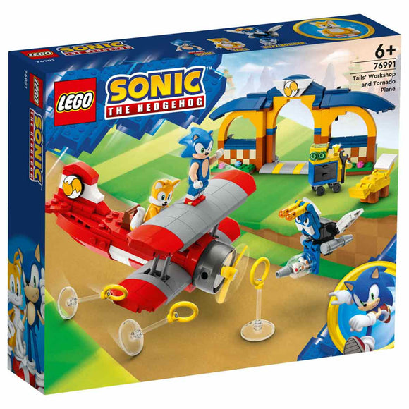 LEGO Sonic: Taller y Avión Tornado de Tails - 76991