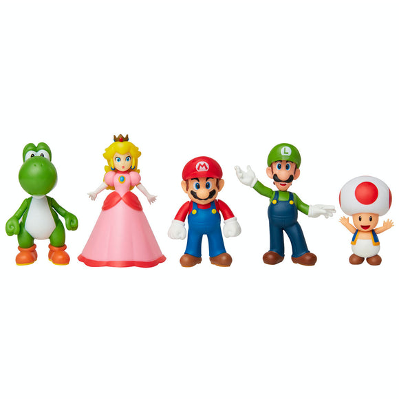 Super Mario Figuras 6cm - Mario y sus Amigos