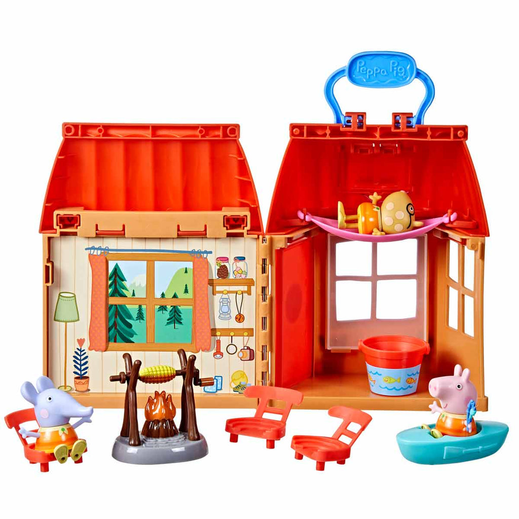 Casa infantil para exterior jardín de Peppa Pig. Casa juguete