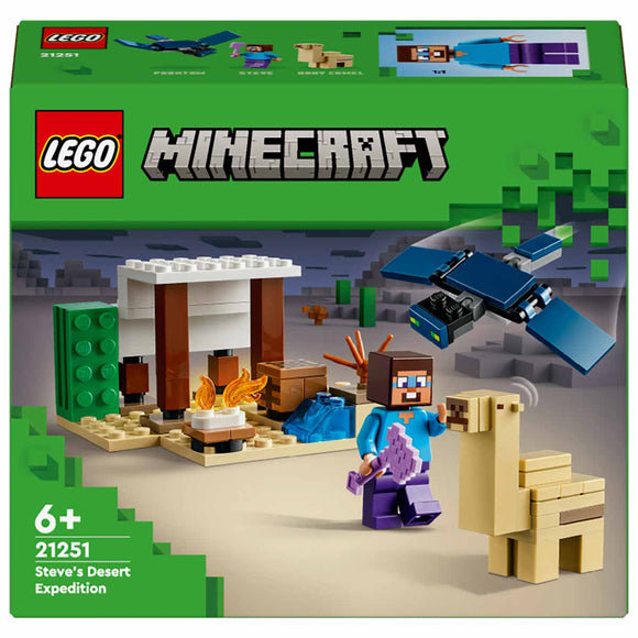 LEGO Minecraft La Expedición de Steve al Desierto - 21251