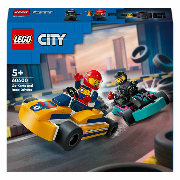 LEGO City Karts y Pilotos de Carreras - 60400
