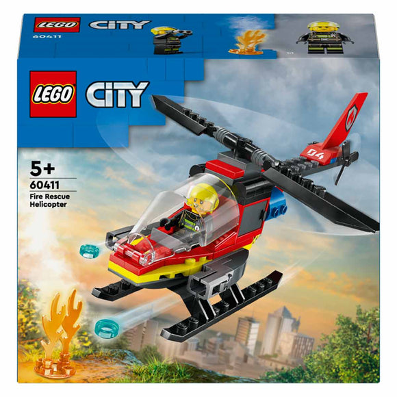 LEGO City Helicóptero de Rescate de Bomberos - 60411