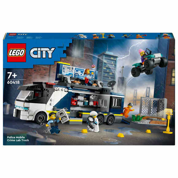 LEGO City Laboratorio de Criminología Móvil de la Policía - 60418