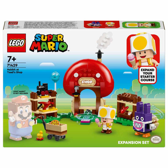 LEGO Super Mario Set de Expansión: Caco Gazapo en la tienda de Toad - 71429