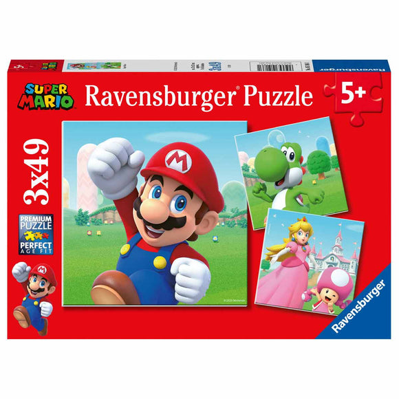 Ravensburger Super Mario Caja 3 Puzzles