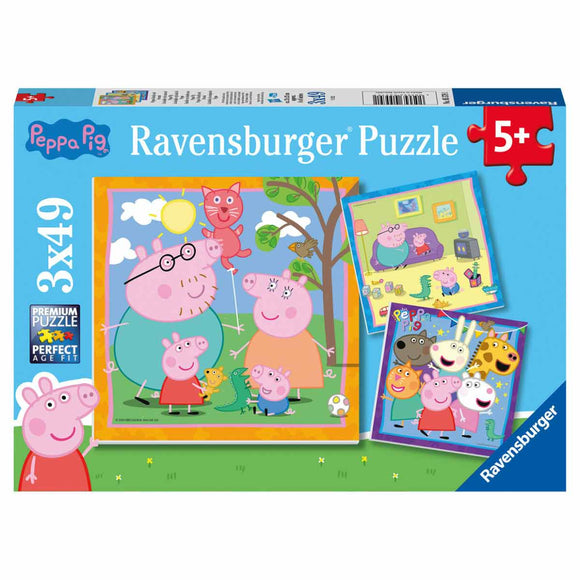 Ravensburger Peppa Pig 3 Puzzles